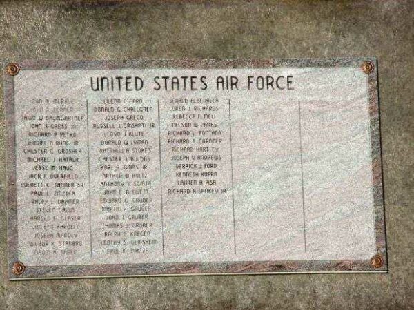 TOWN OF TONAWANDA VETERANS MEMORIAL STONE Y