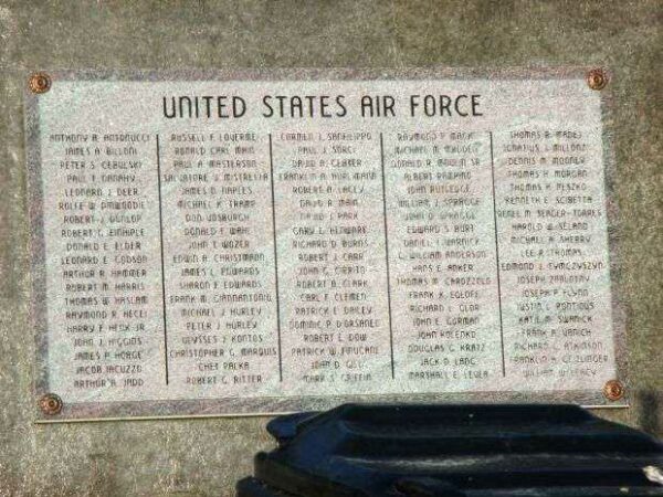 TOWN OF TONAWANDA VETERANS MEMORIAL STONE X