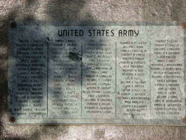 TOWN OF TONAWANDA VETERANS MEMORIAL STONE V