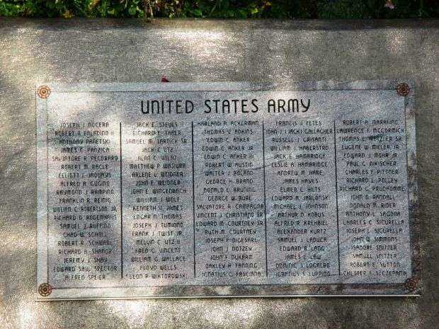 TOWN OF TONAWANDA VETERANS MEMORIAL STONE T