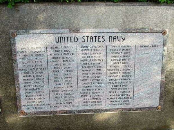 TOWN OF TONAWANDA VETERANS MEMORIAL STONE P