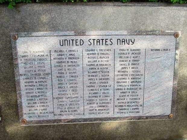 TOWN OF TONAWANDA VETERANS MEMORIAL STONE P