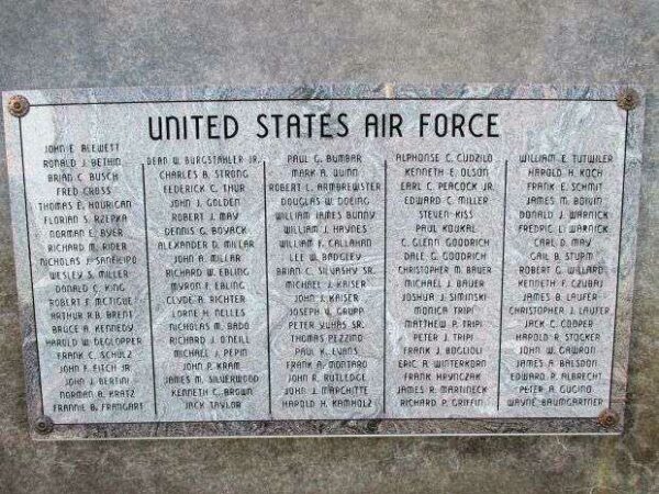 TOWN OF TONAWANDA VETERANS MEMORIAL STONE K