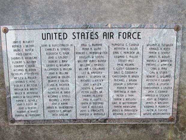 TOWN OF TONAWANDA VETERANS MEMORIAL STONE K