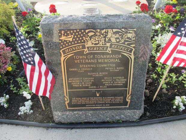 TOWN OF TONAWANDA VETERANS MEMORIAL STONE A