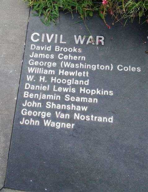 MANHASSET GOLD STAR HONOR ROLL MEMORIAL SECTION A