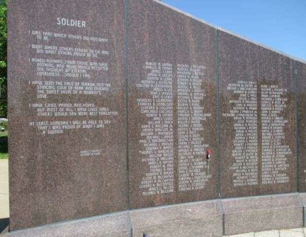 WESTERN NEW YORK VIETNAM VETERANS MONUMENT SECTION C