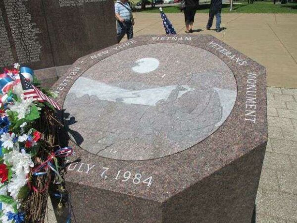 WESTERN NEW YORK VIETNAM VETERANS MONUMENT DEDICATION STONE