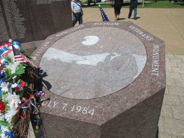 WESTERN NEW YORK VIETNAM VETERANS MONUMENT DEDICATION STONE