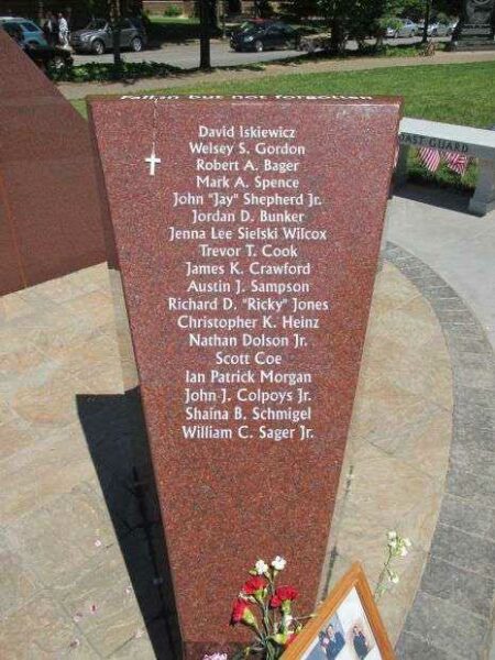 WESTERN NEW YORK AFGHANISTAN AND IRAQ VETERANS MEMORIAL STONE C