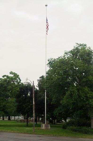 HUME WAR MEMORIAL FLAGPOLE