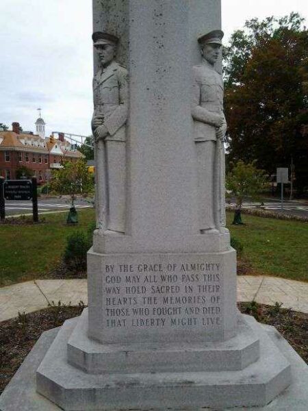 MORRISTOWN WORLD WAR II AND KOREAN CONFLICT MEMORIAL SIDE C