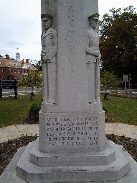MORRISTOWN WORLD WAR II AND KOREAN CONFLICT MEMORIAL SIDE C
