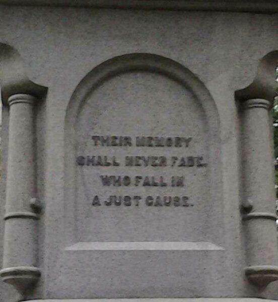 MORRIS COUNTY CIVIL WAR MEMORIAL STONE C