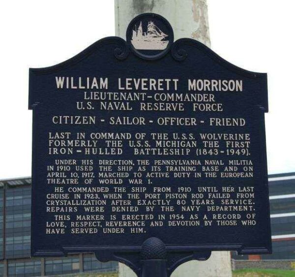 WILLIAM LEVERETT MORRISON WAR MEMORIAL MARKER