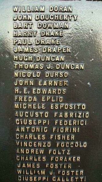 MARCUS HOOK WORLD WAR I MEMORIAL PLAQUE C