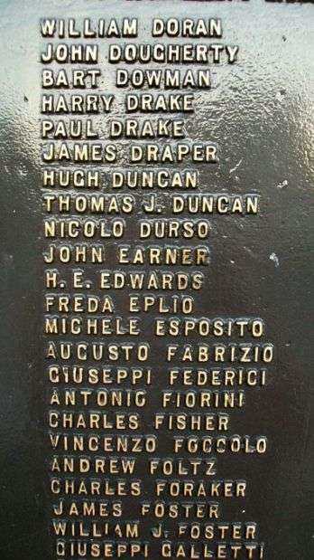 MARCUS HOOK WORLD WAR I MEMORIAL PLAQUE C