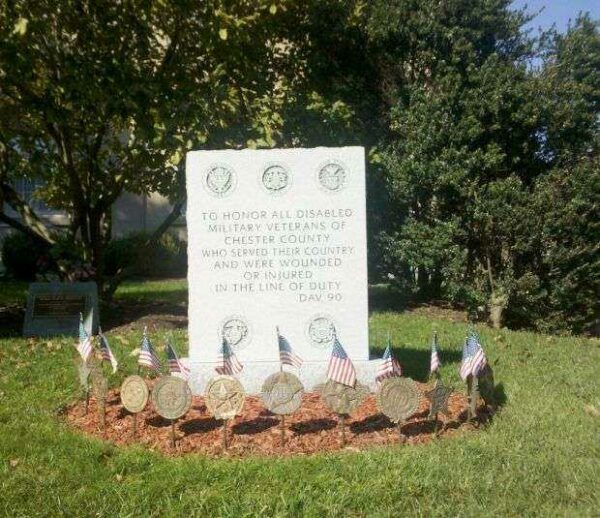 CHESTER COUNTY DISABLED MILITARY VETERANS MEMORIAL