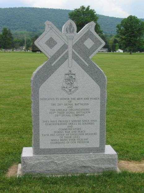 28TH SIGNAL BATTALION WAR MEMORIAL