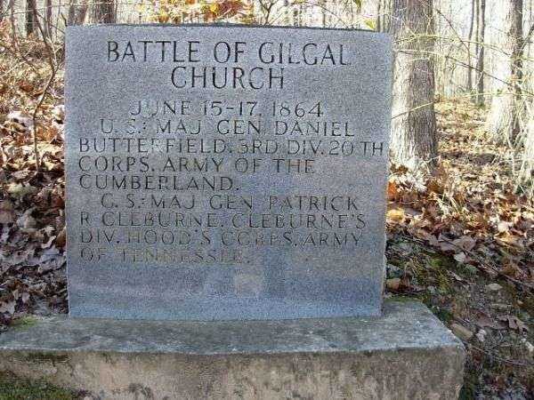 BATTLE OF GILGAL CHURCH WAR MEMORIAL