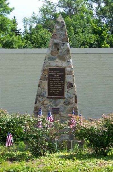 BLAIR COUNTY MEMORIAL HIGHWAY MEMORIAL