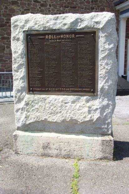 BIRDSBORO WORLD WAR I MEMORIAL