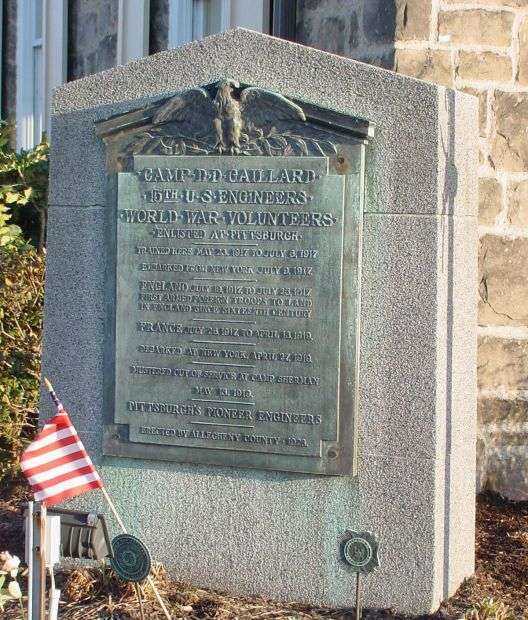 CAMP D D GAILLARD WAR MEMORIAL