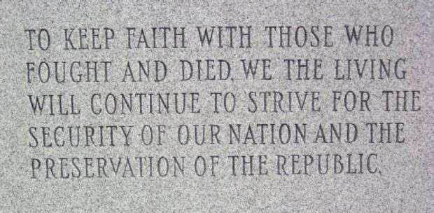 MILLCREEK MEMORIAL POST 3320 WAR MEMORIAL DEDICATION STONE