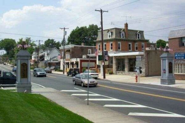 FOX CHASE WORLD WAR MEMORIAL PILLARS