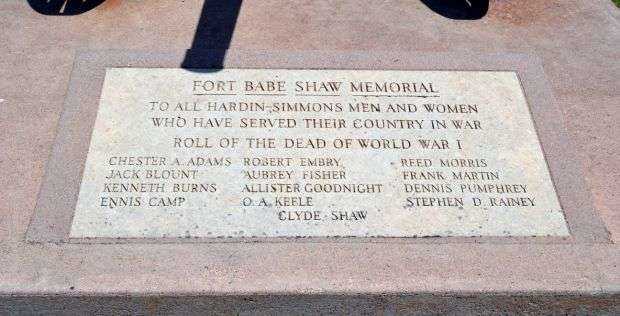 FORT BABE SHAW MEMORIAL STONE