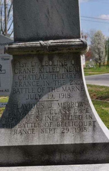 11TH AND 13TH CIVIL DISTRICT WORLD WAR MEMORIAL STONE B
