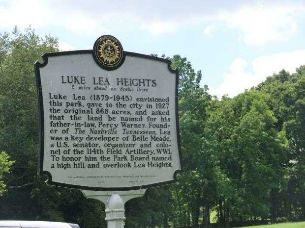LUKE LEA HEIGHTS WAR MEMORIAL MARKER