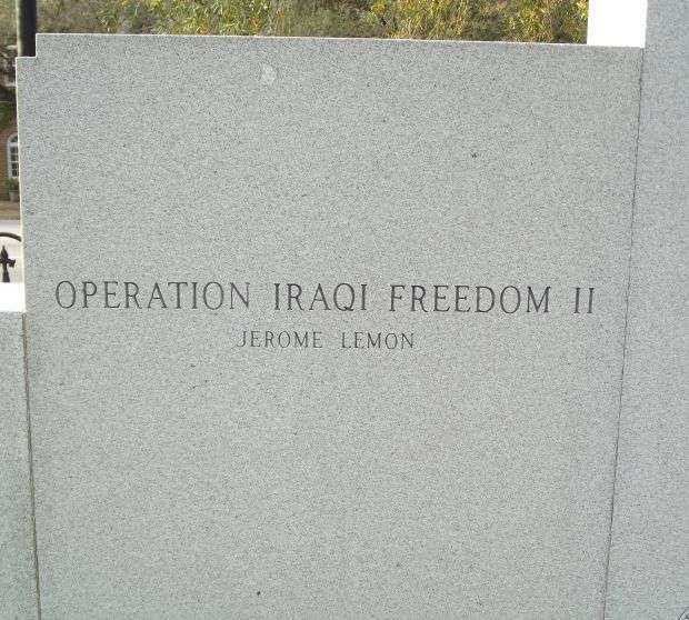 WILLAMSBURG COUNTY WAR MEMORIAL HONOR ROLL STONE E