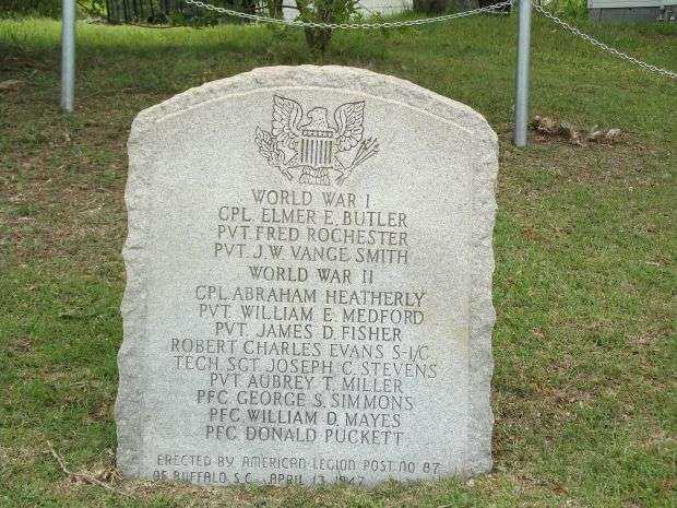 AMERICAN LEGION POST NO 87 WAR MEMORIAL