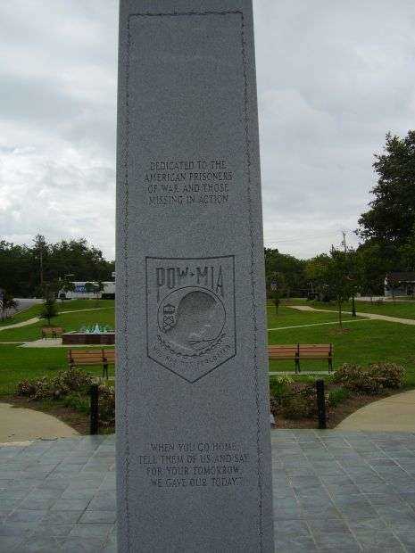 GREER ALL WARS MEMORIAL POW MIA STONE