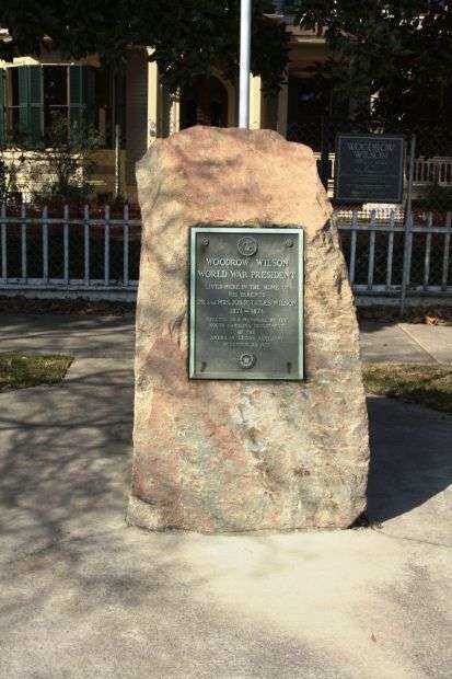 WOODROW WILSON WORLD WAR PRESIDENT MEMORIAL