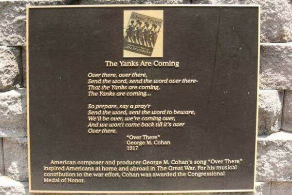 “THE SPIRIT OF THE AMERICAN DOUGHBOY” MEMORIAL PLAQUE D