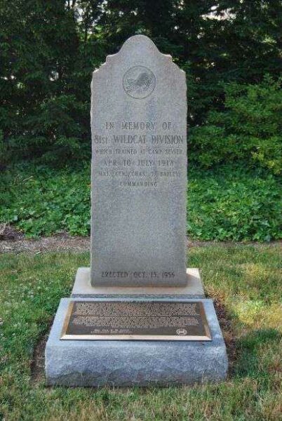 81ST WILDCAT DIVISION WORLD WAR I MEMORIAL