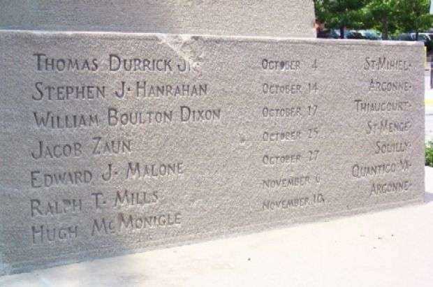 CHESTNUT HILL AND MT AIRY WORLD WAR MEMORIAL STONE C