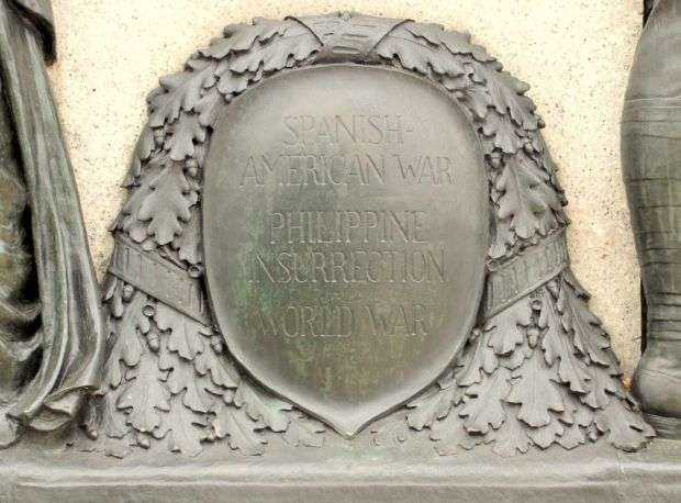 COLORED SOLDIERS AND SAILORS MONUMENT PLAQUE B
