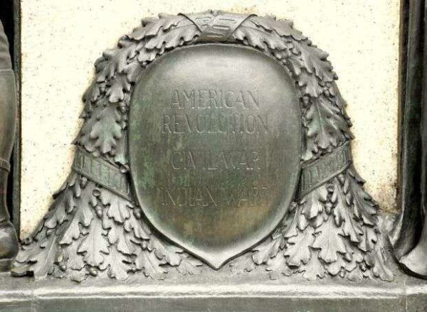 COLORED SOLDIERS AND SAILORS MONUMENT PLAQUE A
