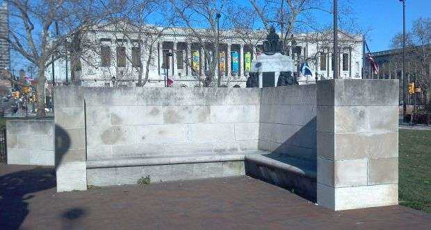 AVIATOR REFLECTION SEATING MEMORIAL BENCH