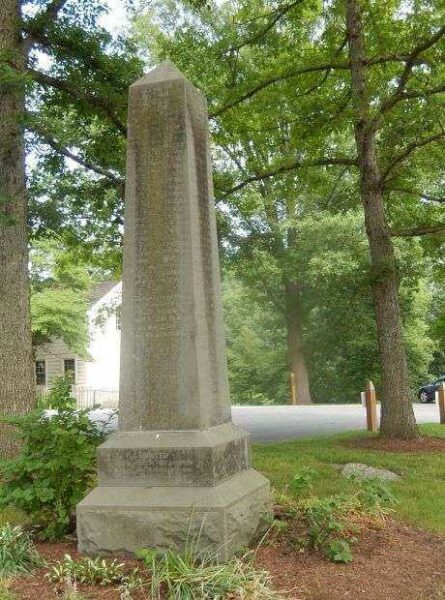 WITNESS TREE CHAPTER OF THE G.A.R. AND DESCENDANTS CIVIL WAR MEMORIAL