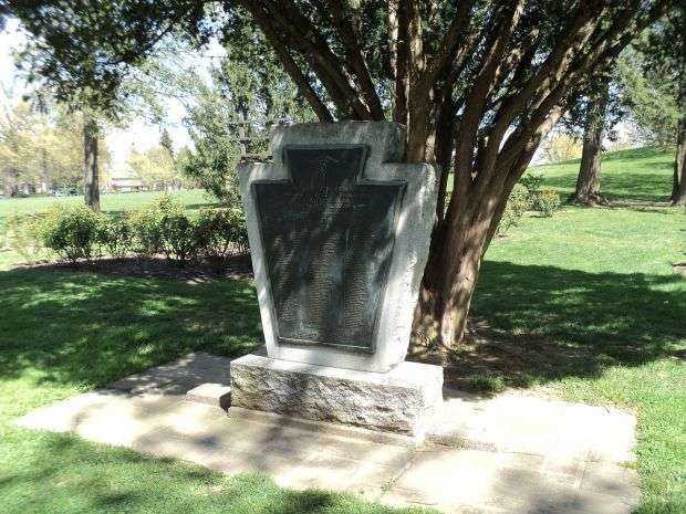AMBULANCE CO. NO. 111 28TH DIVISION A.E.F. MEMORIAL