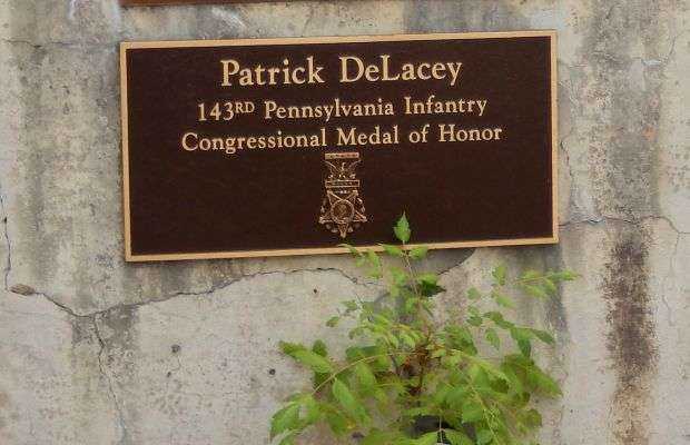 PATRICK DELACEY MEDAL OF HONOR PLAQUE