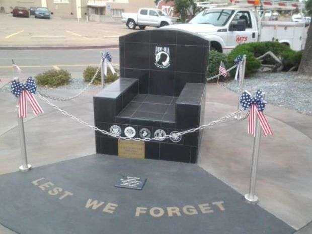 VIETNAM VETERANS OF AMERICA CHAPTER 472 EMPTY CHAIR MEMORIAL FRONT