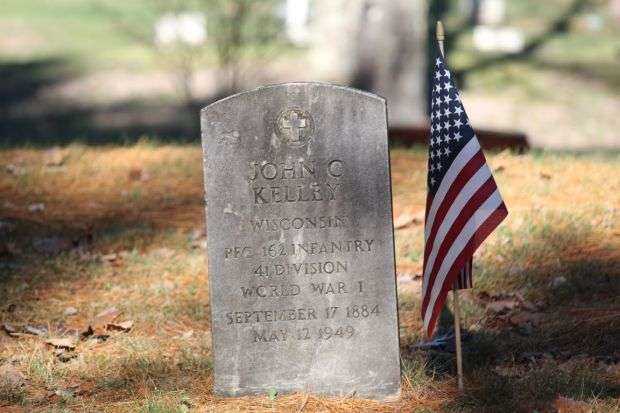 JOHN C KELLEY MEMORIAL CEMETERY STONE