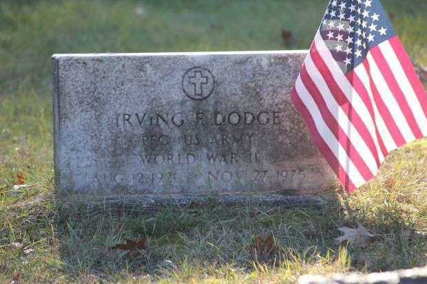 IRVING F DODGE MEMORIAL CEMETERY STONE