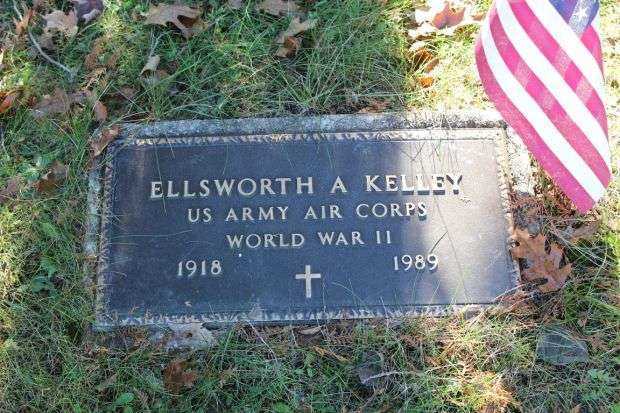 ELLSWORTH A KELLEY MEMORIAL CEMETERY STONE