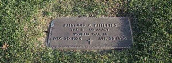 PHYLLIS A PHILLIPS MEMORIAL CEMETERY STONE